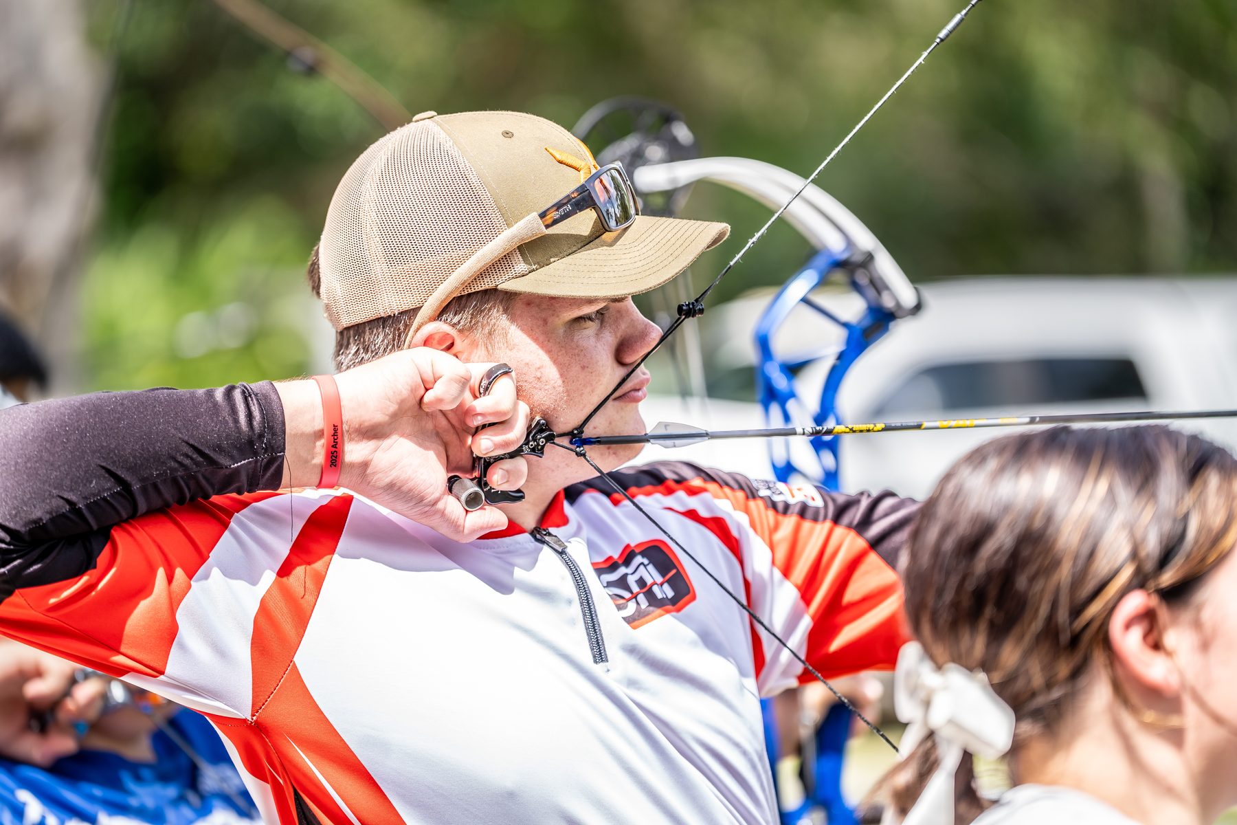 Advanced private archery coaching using NTS instruction at Sarasota Archery Academy