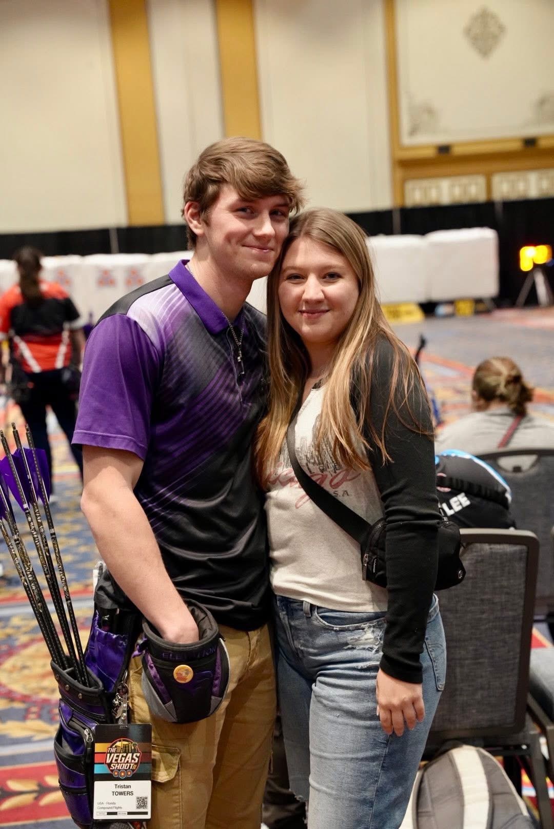 Tristan Towers, USA Archery Level 2 Coach at Sarasota Archery Academy